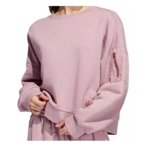 Adidas Women's Multi Sport Sweatshirts, Magic Mauve, XSmall